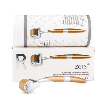 

Professional Gold Titanium Face Roller for Face Exfoliating Skincare Anti Hyperpigmentation Micro-needle Beauty Care Tools