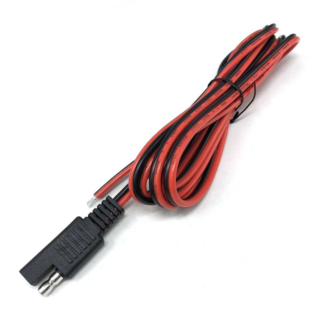 Вилка SAE 200 см автомобильный Удлинительный кабель 18AWG быстрый разъединитель для