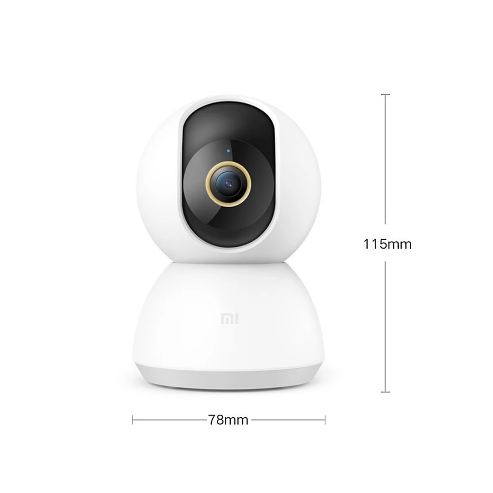 Умная IP камера Xiaomi PTZ 2K 3 Мп панорамная ночного видения с ии для домашней системы