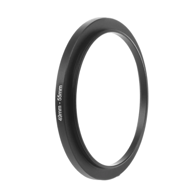 49mm To 55mm Metal Step Up Rings Lens Adapter Filter Camera Tool Accessories New LX9A