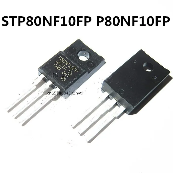

Оригинал 10 шт./STP80NF10FP P80NF10FP TO-220F 100V 80A