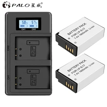 PALO LPE17 LP E17 LP-E17 Battery+LCD USB Dual Charger for Canon EOS 200D M3 M6 750D 760D T6i T6s 800D 8000D Kiss X8i Cameras 5 pack lp e17 lpe17 lp e17 rechargeable batteries 1040mah for canon for eos m3 m5 750d 760d t6i t6s 800d 8000d kiss x8i