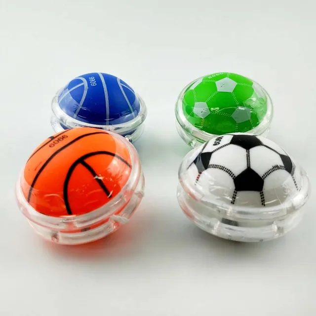 10Pcs/lot Cute Football Basketball Yoyo Toys Kids Yo-Yo Creative Yo Yo Toys For Children Baby Kids Creative Classic Toys 2