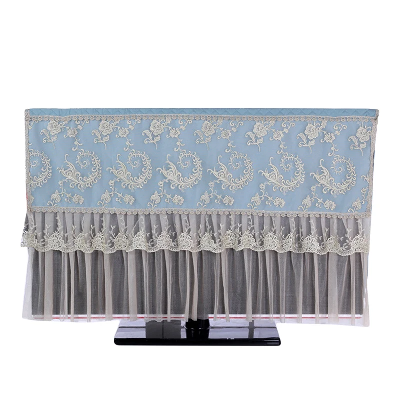 37-42 inches LCD TV Cover Cloth LED Plasma Television Protector Polyester Curved TV Sets Dust Cover Dust-proof Home Decorations