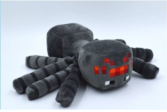 Stuffed Plush Toys Minecrafed Plush Doll Zombie Bat Squid Mooshroom Enderman Ocelot Pig Baby Sheep Various styles Kids Gift