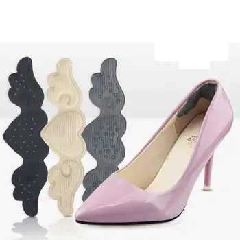 

1 pair Butterfly Shape Shoe Heel Insoles Prevent Rubbing Heel Shoes Stickers Adjustments Shoes Length Heel Pad Comfortable