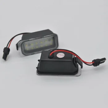 

2pcs LED Light Number For Fiesta Focus KUGA GALAXY C-MAX Lamp Bulb 2W/pcs