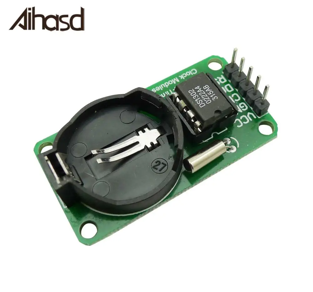Модуль Rtc Aihasd DS1302 с часами в режиме реального времени для Arduino Uno|rtc module|arduino rtcrtc arduino