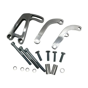 

Car Styling 1 set of Polished Aluminum Power Steering Bracket SBC 262-400 For LWP Chevy