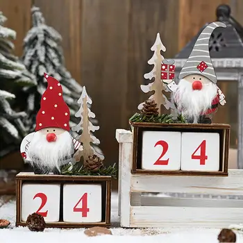 

FENGRISE Christmas Calendar Decoration Merry Christmas Decorations For Home 2020 Christmas Ornament Navidad Natal Gifts Noel
