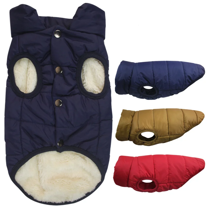 Fleece Dog Coat Jacket Fleece Dogs Clothing Fleece Dogs Costume