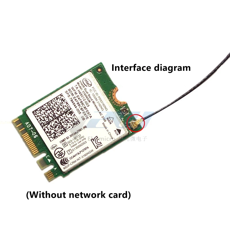 2-teilige SMA/RP-SMA-Buchse auf MHF4 IPX IPX4 HF-Stecker Pigtail-Kabel für Mini 0,81 mm PCI-Karte Intel WIFI Board 10 cm 15 cm 20 cm 30 cm – Detail 5