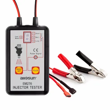 

1pc high quality Injector Tester EM276 Professional Car Injector Tester 4 Pulse Mode Fuel System Scanner Tool