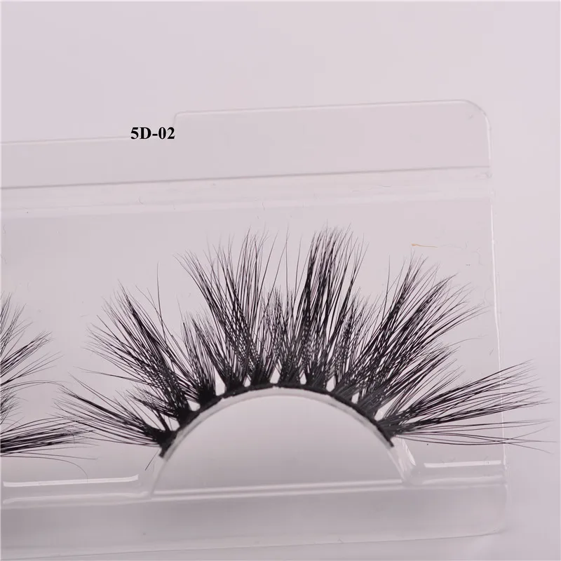

25mm Mink Eyelashes Natural Full Strip Lashes 5D Mink Lashes Makeup Reusable False Eyelashes