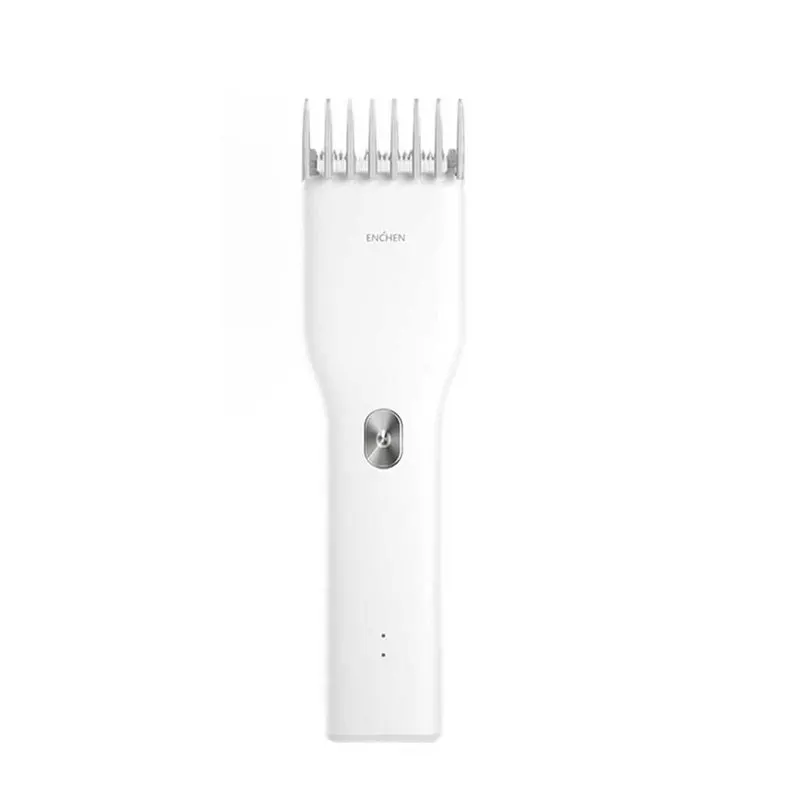 XIAOMI YOUPIN электрическая машинка для стрижки волос USB перезаряжаемая Беспроводная Машинка для стрижки волос с керамическим лезвием для мужчин и детей триммер для волос - Цвет: Золотой