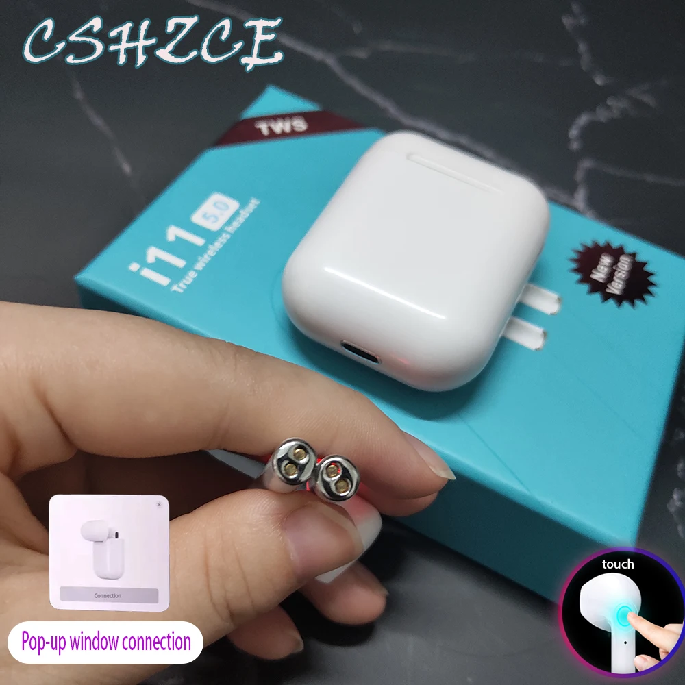 

i11 tws Mini wireless headphones i11 touch Bluetooth earbuds Portable Stealth headset For Samsung iphone smart phone