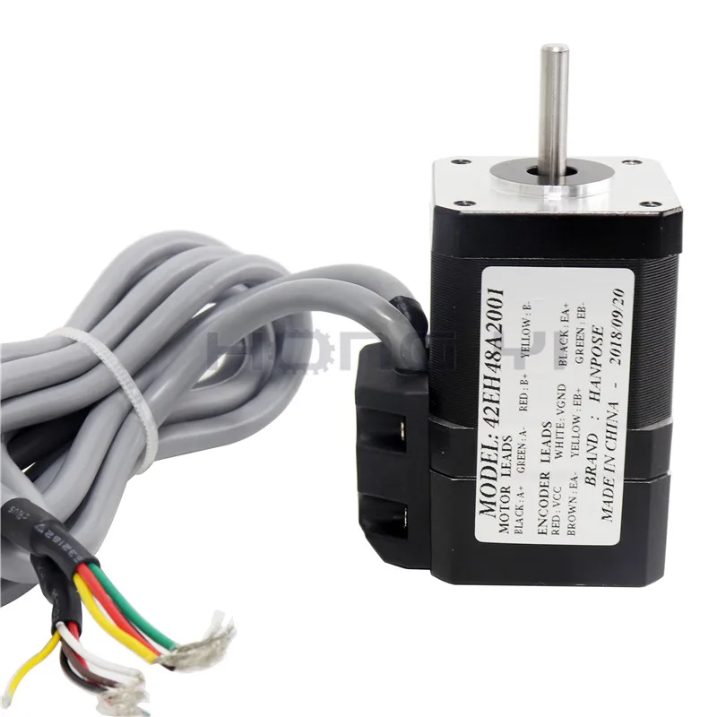 42EH48A2001+ HBS57 шаговый Серводвигатель 17HS8401 NEMA 17 0.6N.m замкнутая петля DC-20-50 сервопривод CNC 3D