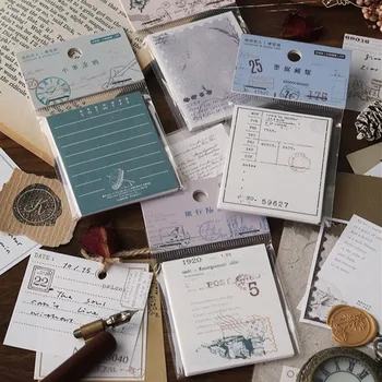 

20 Sheets Vintage Note Paper Cute Student Kawaii Stationery Notebook Message Memo Pad