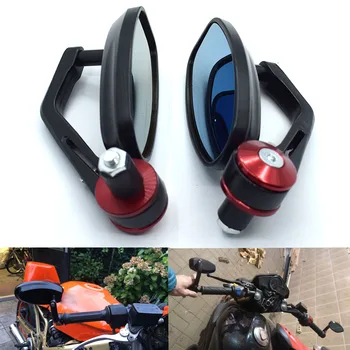 

Universal Motorcycle rearview side mirrors handle bar end 7/8" 22mm For Yamaha XS650 XS750 XT600ZE XTZ660 XV1000 XV535 XV750
