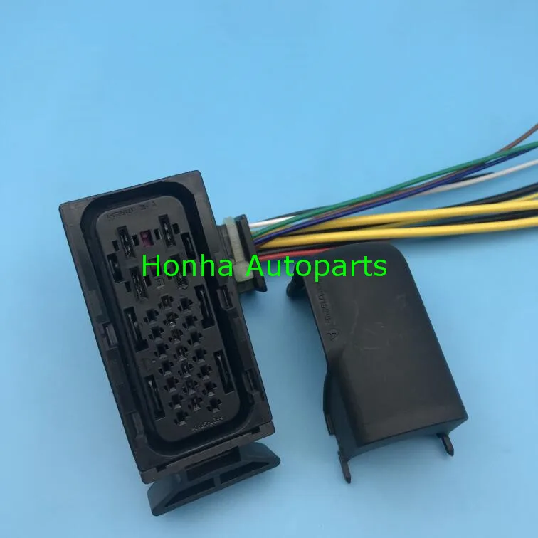 25 Pin Автомобильные Разъемы 1K0 973 213 Mechatronics жгут проводов DQ200 0AM DSG 7 Скорость разъем с косичкой