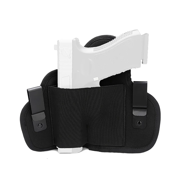 US $4.03 Universal Antislip Pistol Holster Belly Waist Carry Holder Pouch For Shooting Hunting