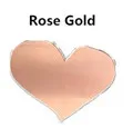 Mirror Rose Gold 24 шт., мешалки для напитков, блестящие золотые мешалки для напитков, свадебные мешалки с сердечком, палочки для свадебного душа, украшения для свадебной вечеринки - Цвет: Mirror Rose Gold