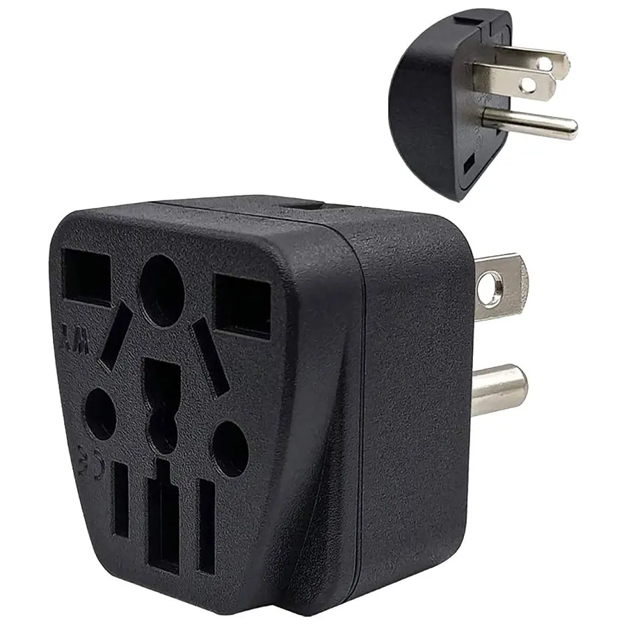 Universal to USA Canada Travel Adapter Type B Plug Multi-Outlet AC100~250V 10A | Обустройство дома
