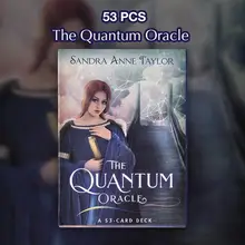 53 The Quantum Oracle Tarot Cards English Version Board Games Family Party Playing Card Deck Table Game Guidance Divination Fate fin sieve kipper tarot cards oracle english version board games family party playing card deck table game divination fate