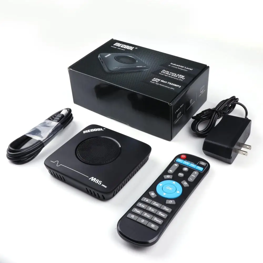 M8S Max tv Box Amlogic S912 3 ГБ ОЗУ 32 Гб ПЗУ 5G wifi bluetooth 4 0 Android K VP9 H.265 ТВ бокс с пультом
