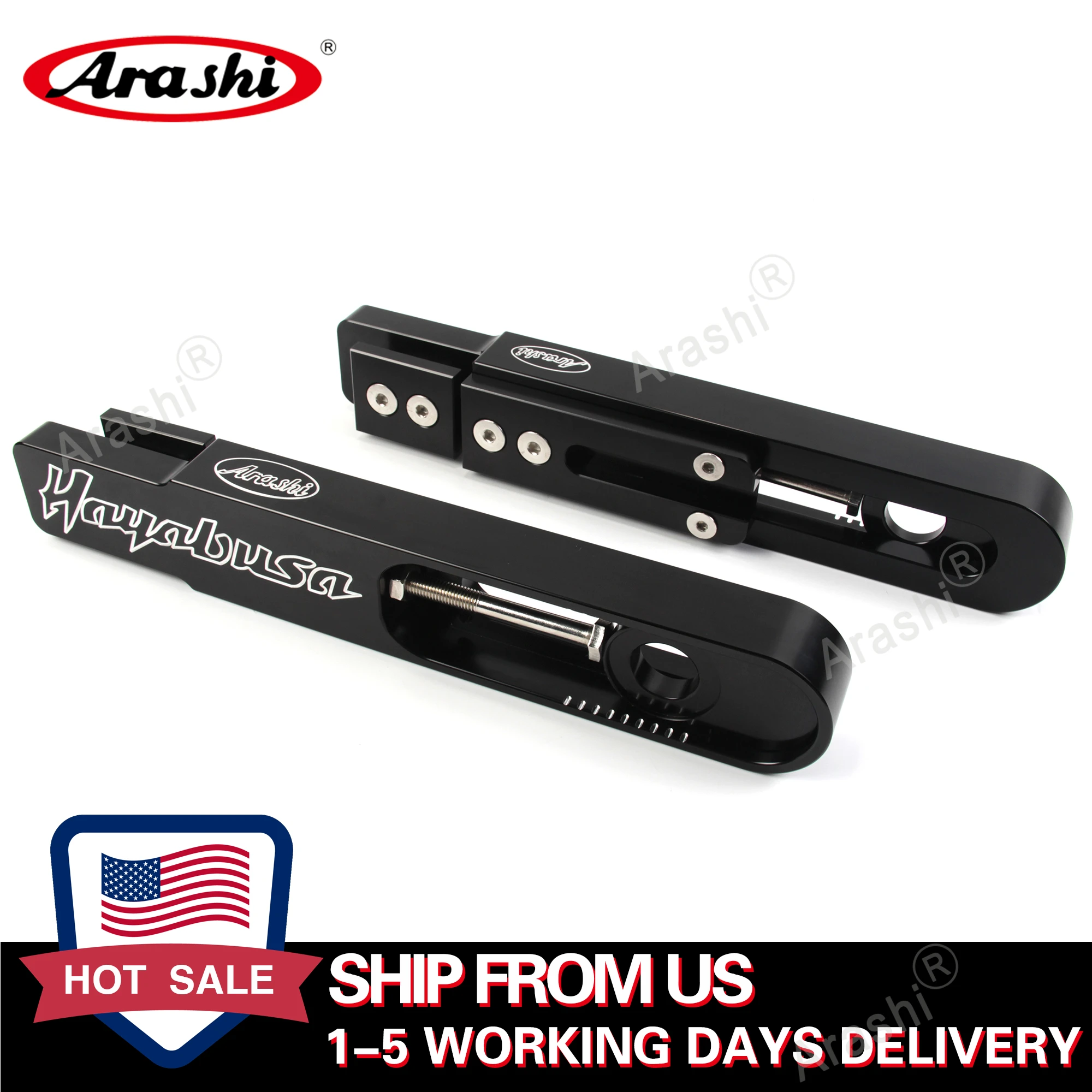Arashi для SUZUKI GSXR1300 2008 2017 комплект удлинителей HAYABUSA Swingarm 215 285 мм удлинитель