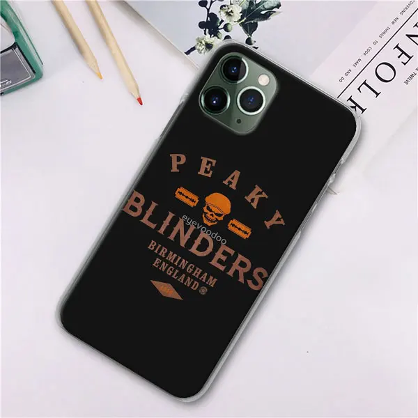 H05 Peaky bliners логотип с крестом телефонные чехлы для Apple iPhone 11 Pro Max X XR XS MAX 7 8 6 6s Plus 5 5S жесткий чехол - Цвет: H05