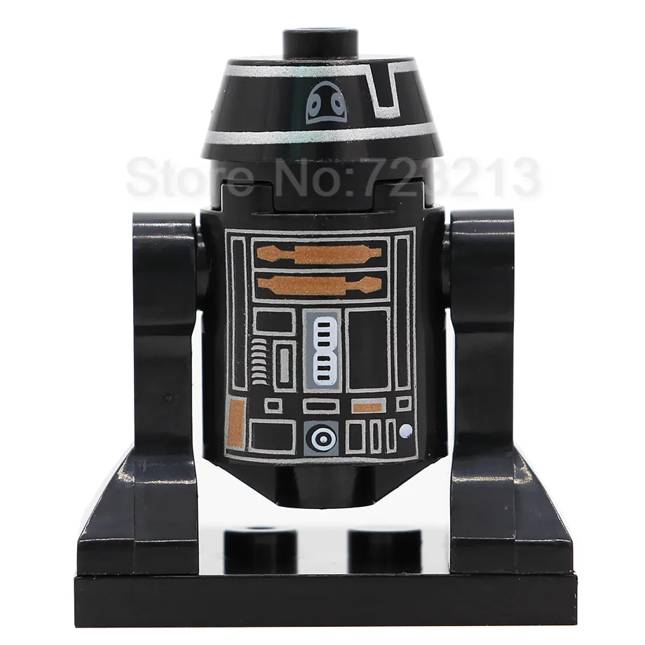Один робот с космическими войнами C3PO R2D2, C-3PO, R2-D2, BB8, фигурки, строительные блоки, модели, наборы кирпичей, игрушки для детей, горячая Распродажа игрушек - Цвет: D