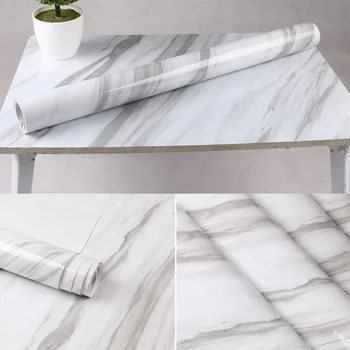 

Kitchen Backsplash Wallpaper Stickers, Waterproof Self Adhesive Aluminum Foil Oil Proof Heat-resistance Wall Stickers For Decor