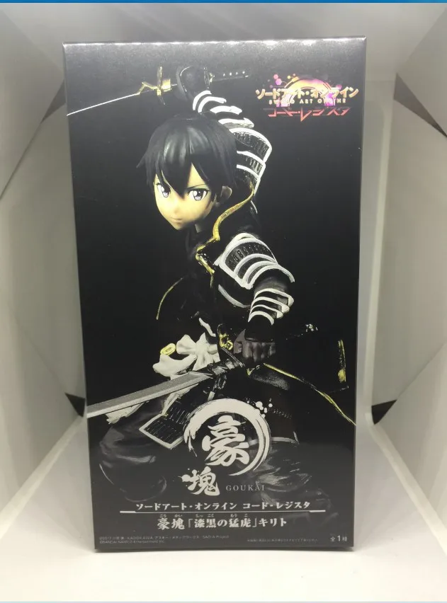 

Diffuse Will Anime Sword God Domain 4 Generation Kazuto Pitch-black of Tigers Howe Block Samurai Boxed Garage Kit