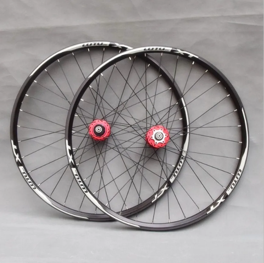 24/26/27.5/29 pollici Ruote Cuscinetto Sigillato Disco Freno Ruote Doppia  Corona 32H MTB Mountain Bike In Lega di Alluminio Cerchi|Bicycle Wheel| -  AliExpress