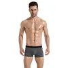 10PCS Men's Panties Underpants Man Boxer Mens Underwear Cotton Breathable  Solid Underpants Comfortable Plus Size Shorts 6