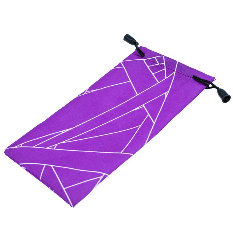 Чехол для очков, Защитный Контейнер Чехол для очков с держателем для катания на коньках, чехол для хранения очков из ткани, сумка для переноски очков - Цвет: Фиолетовый