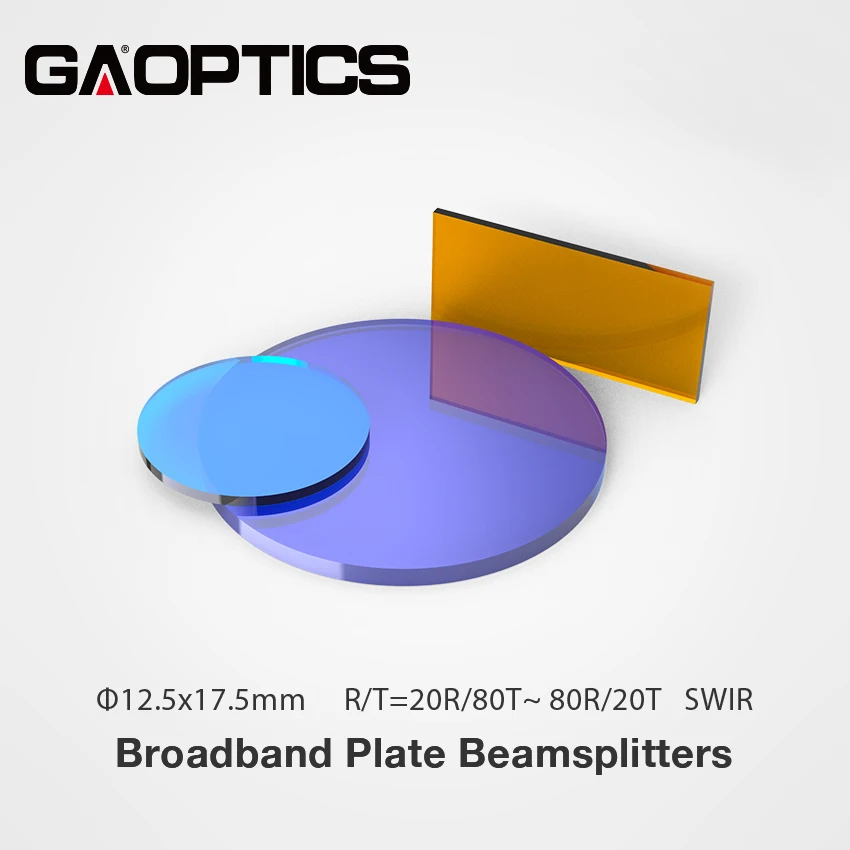

Размеры 12,5x17,5 мм K9 Оптическая Пластина С Покрытием SWIR Beamsplitters 20R/80T до 80R/20T