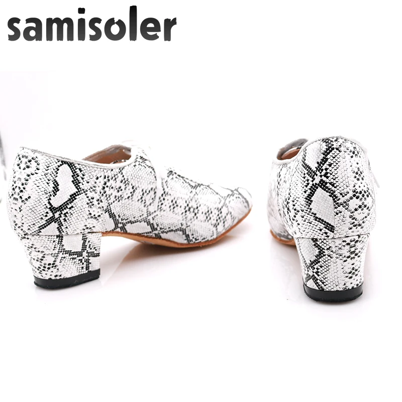 Samisoler/Новинка; Тканевая обувь с блестящими лентами для бальных танцев; модные женские туфли для латинских танцев