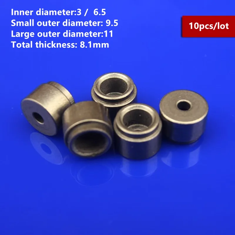 Low Temperature Oil Lubrication Radial Bearing Inner Diameter 3/6.5mm Shaft Sleeve Iron Sleeve
