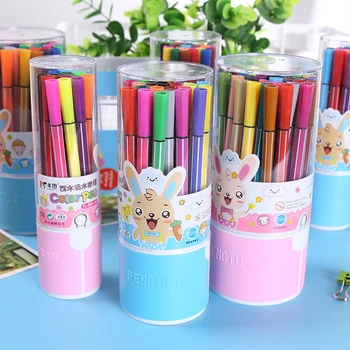 

Art Watercolor Pen Drawing Smooth Multicolor Writing Strong Coverage Painting Pens for School Kids Student Decoration