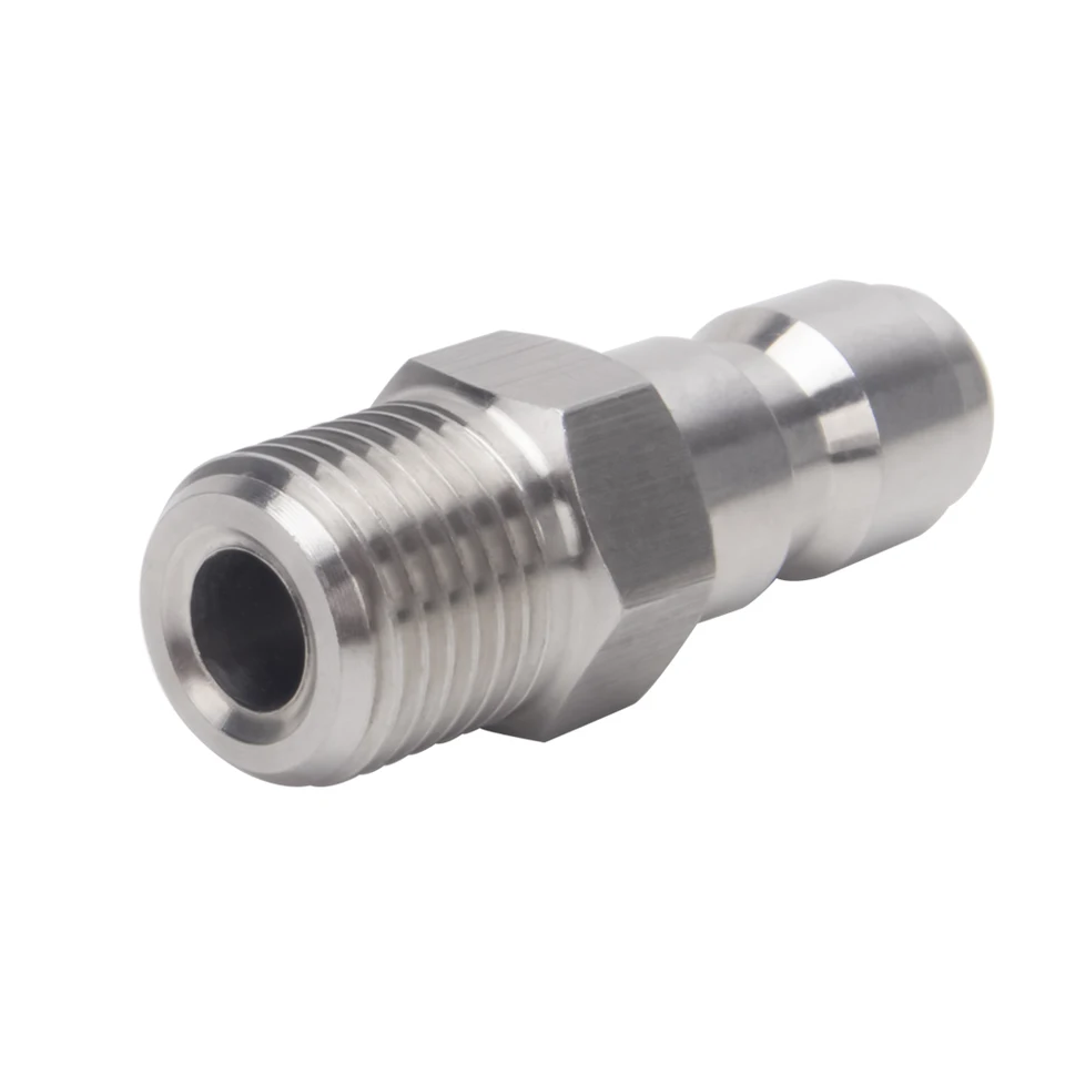 Adaptateur Lance à Mousse 1/4" Pour Nettoyeur Haute Pression - Laiton 3000 Psi - Compatible Bosch Black+Decker