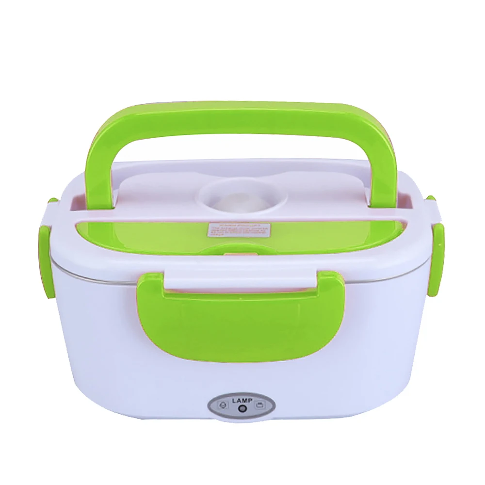 Stainless Steel Electric Bento Lunch Box12V 220V 110V Weated Warm Car Thermal Lunchbox Portable Food Container Office School Box (4)
