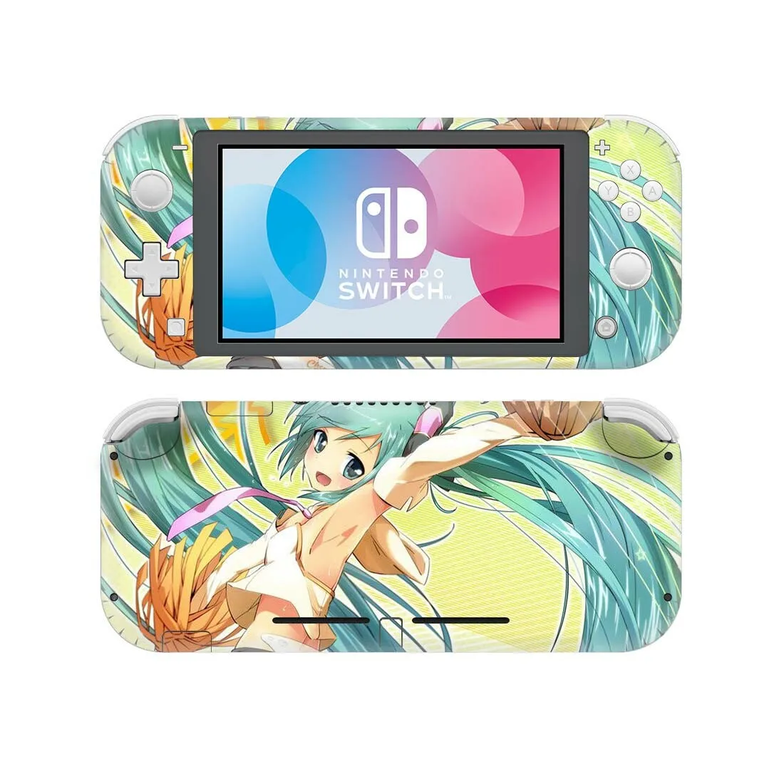 Кожная наклейка для nintendo Switch Hatsune наклейка с изображением Мику чехол для nintendo Switch Lite Protector kingd Switch Lite наклейка для кожи