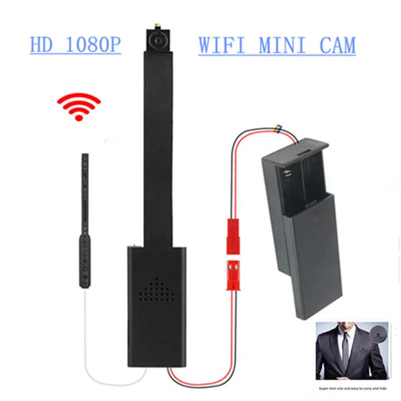 1080P Full HD H.264 ультра мини WIFI Гибкая камера видео аудио рекордер детектор движения