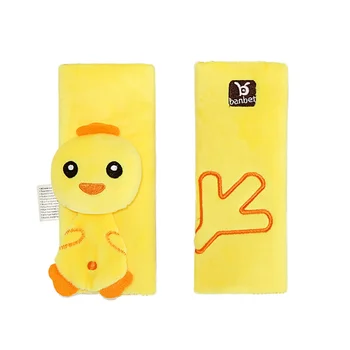 

2pcs Baby Car Seat Belt Shoulder Pad Strap Cover Baby Cartoon Stroller Accessories (Frog)
