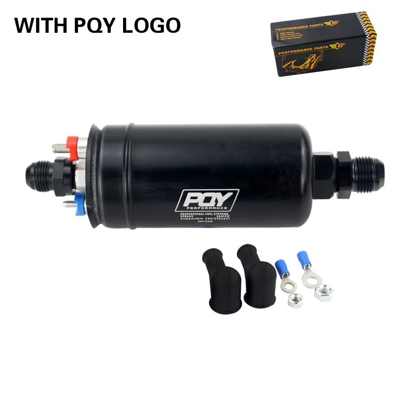 WLR RACING-EFI 380LPH 1000HP Высокое качество внешний топливный насос E85 совместимый 044 стиль WLR-FPB003-QY - Цвет: with PQY LOGO