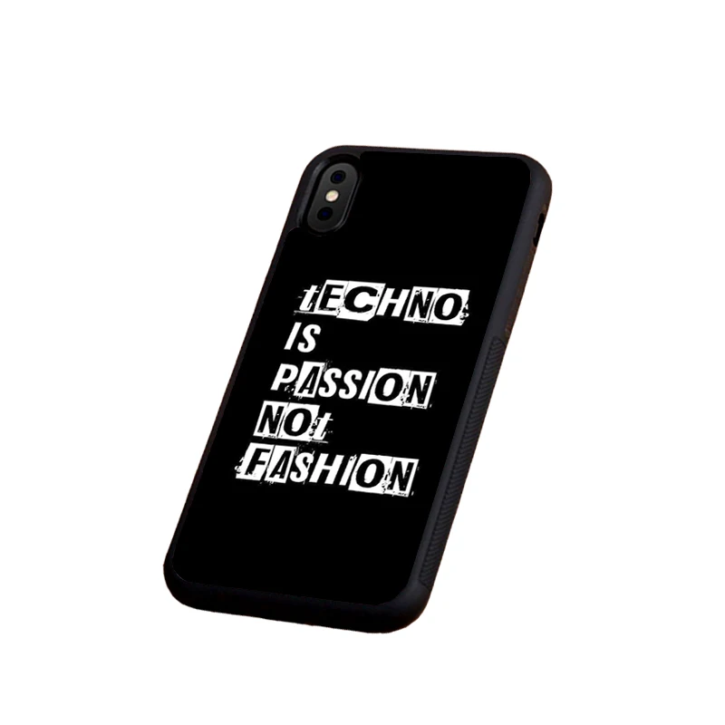 MaiYaCa Techno is love, мягкий боковой Чехол для мобильного телефона s для apple iPhone 11 pro max 5S SE 6 6s7 8 plus XR XS MAX, чехол - Цвет: B5399