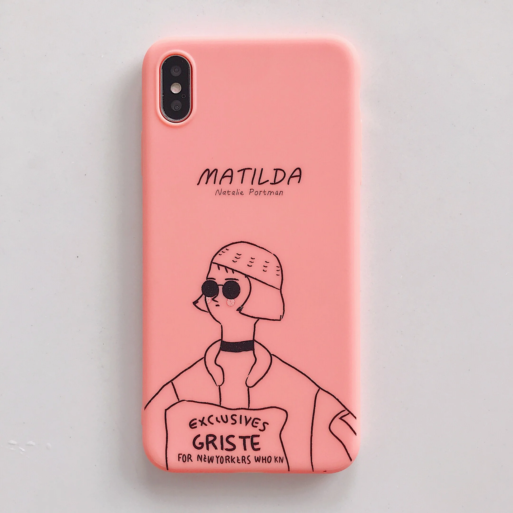 15 Matilda Leon Matilda чехол для iPhone 7 8 Plus чехол для coque iPhone 11 Pro 6 6S 7 8 Plus X XS Max XR силиконовый мягкий ТПУ задний Чехол - Color: 15 Matilda