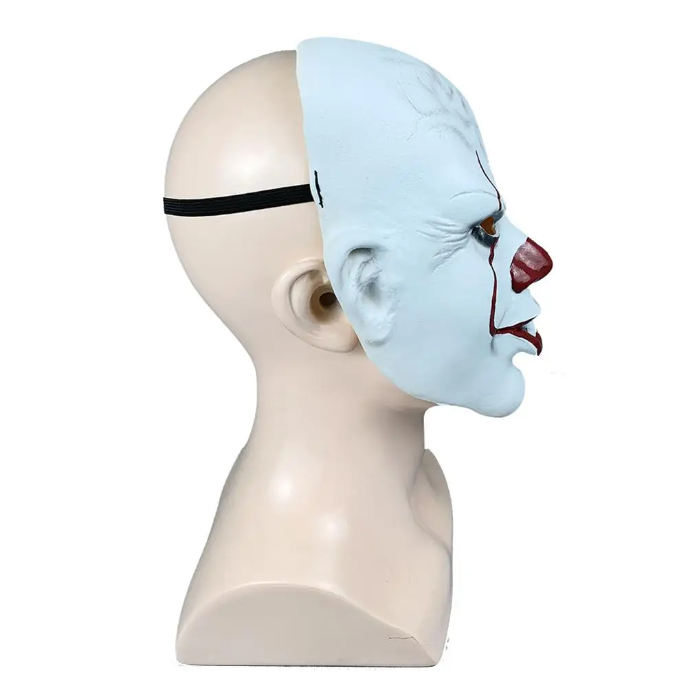 Хэллоуин ужас колдун маска клоуна Маскарад страшные плюшевые маски представление на Хэллоуин Реквизит Мода Хэллоуин поставки